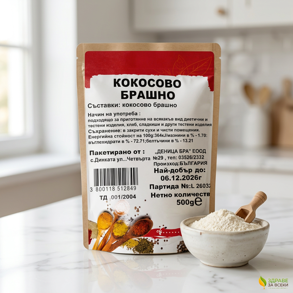 кокосово брашно - Image 3